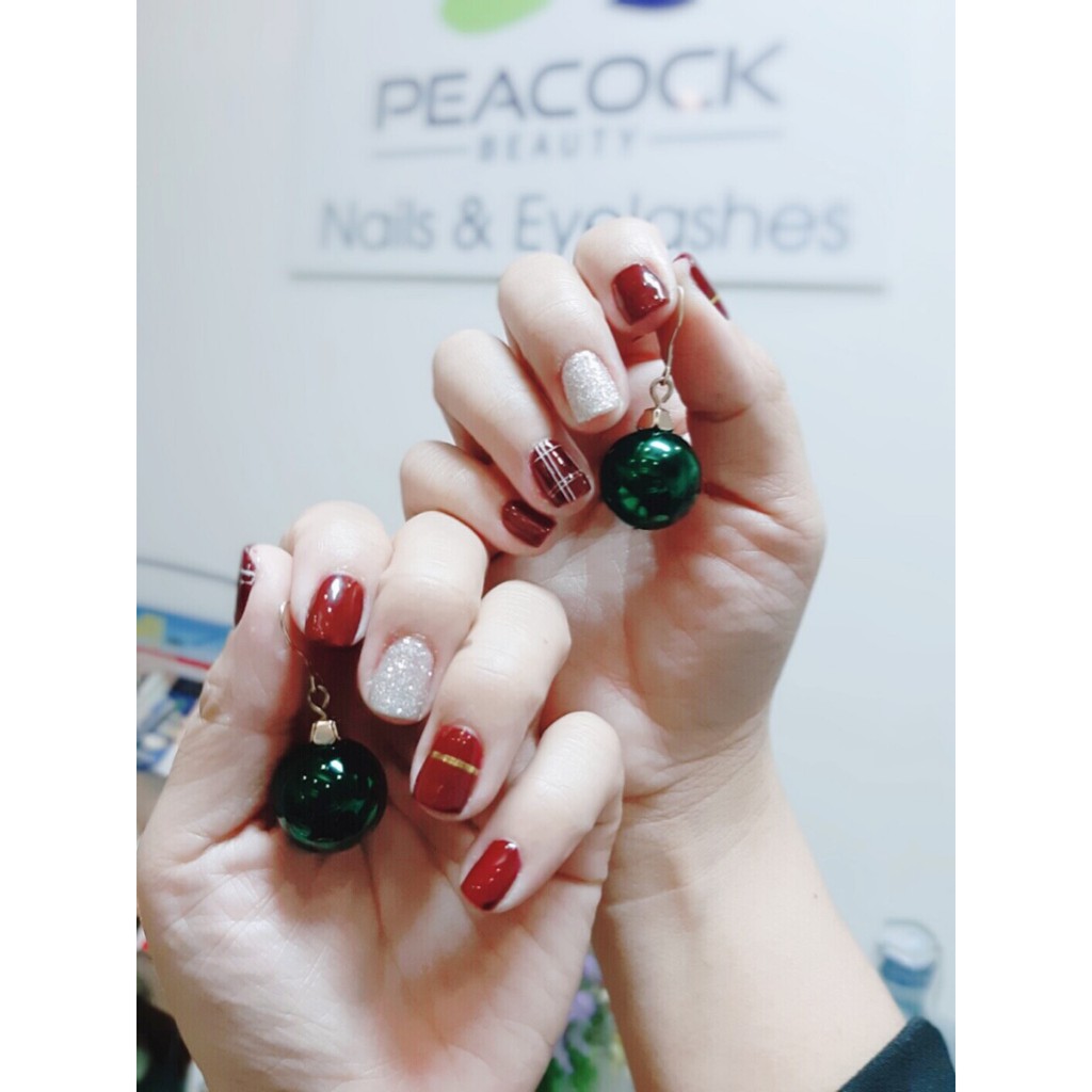 HN [Voucher] - Nails Hàn Quốc dịu dàng thanh lịch như cơn mưa rào tại Peacock Beauty Spa