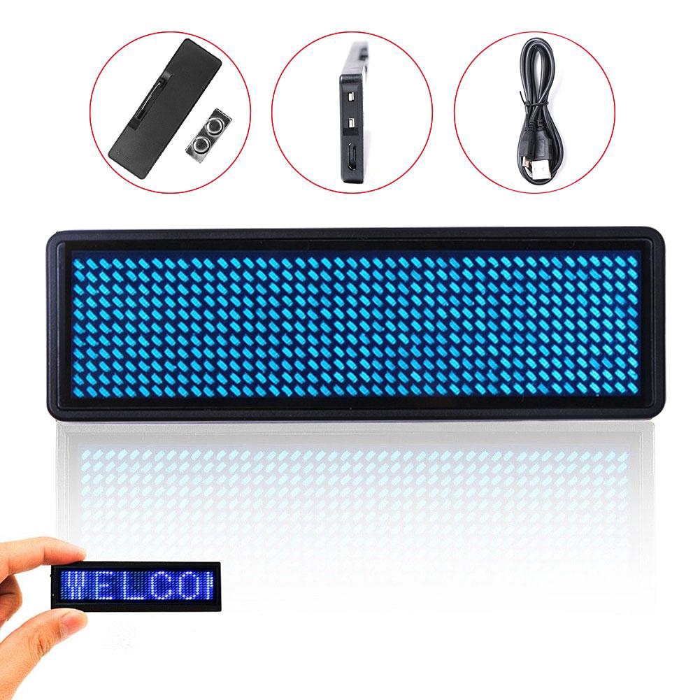 🌈HN 💛TG Mini LED kỹ thuật số lập trình có thể sạc lại tên cuộn tin nhắn Đăng nhập