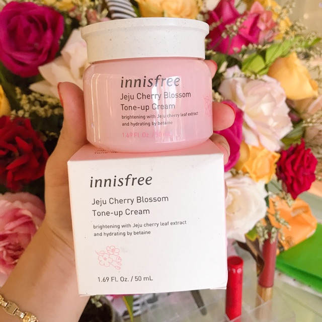 KEM DƯỠNG INNISFREE CHERRY TONE UP
