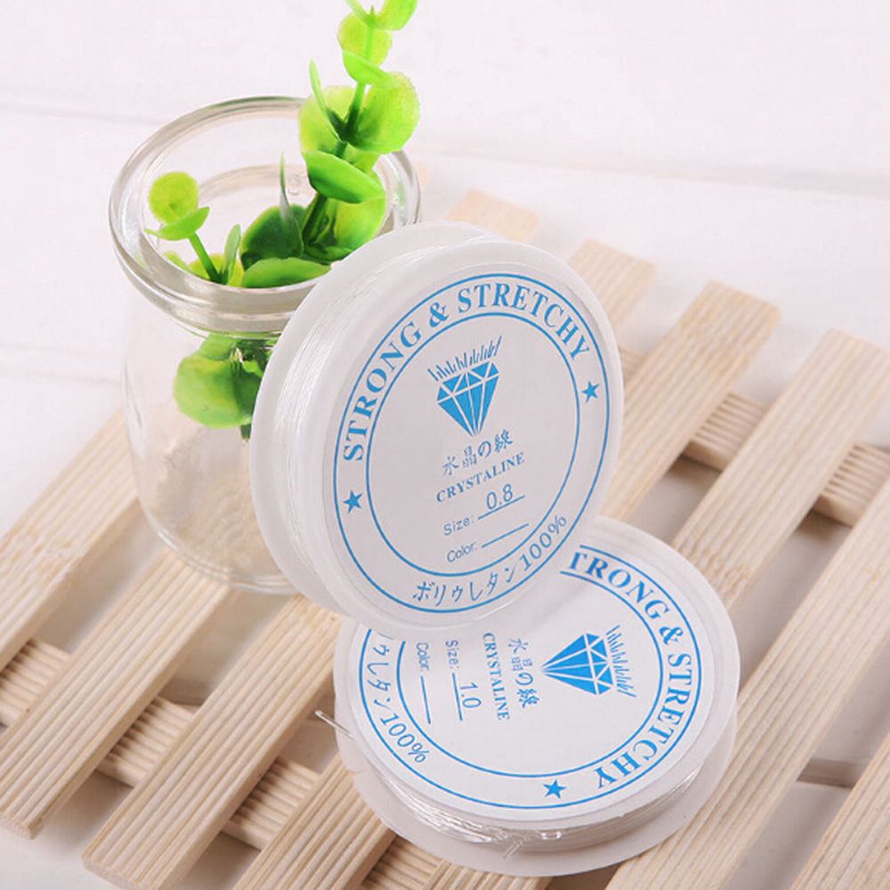 Cuộn dây cước tiện dụng xỏ hạt làm trang sức thủ công