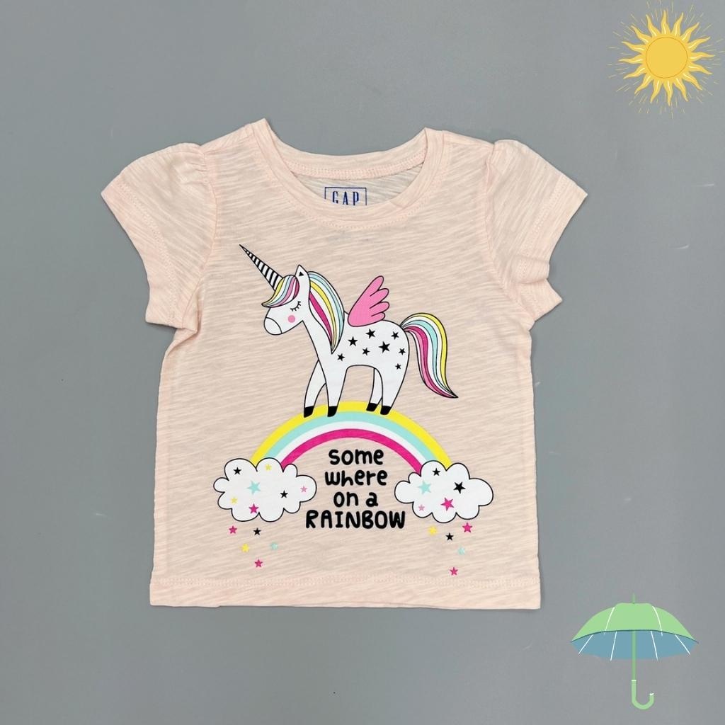 Áo thun cho bé gái, áo phông bé gái chất cotton mềm mát, size 1 - 7 tuổi - SUNKIDS1