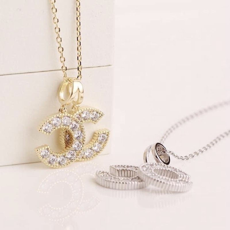 Dây chuyền nữ bạc ta mạ vàng 24kara siêu đẹp - Vàng Bạc Khải Khải