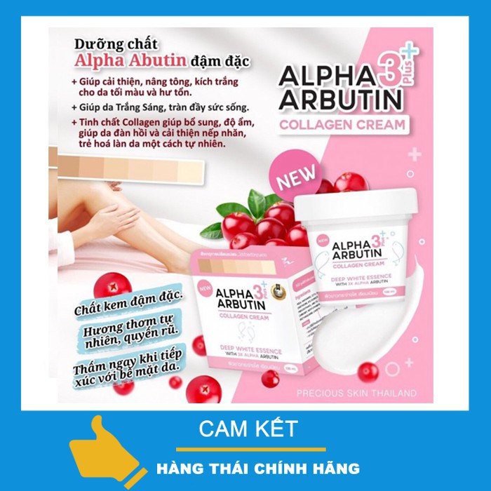 Kem kích trắng Alpha Arbutin 3 in 1 Thái Lan