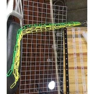 Combo Lưới, Tay Cài Lưới Săt, Xích Nhựa Dây Nối và Gậy Nhôm