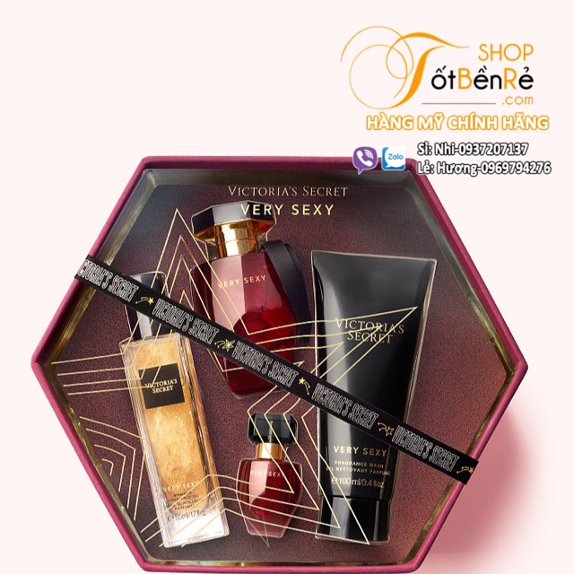 Gift set nước hoa Very sexy 4 sp