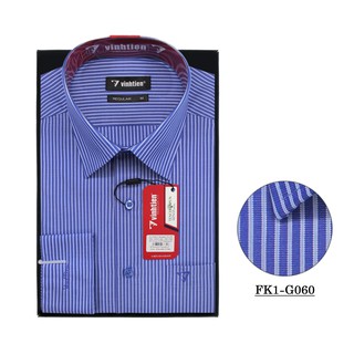 Áo sơ mi nam dài tay vạt bằng Tencel Vĩnh Tiến 320 - G060