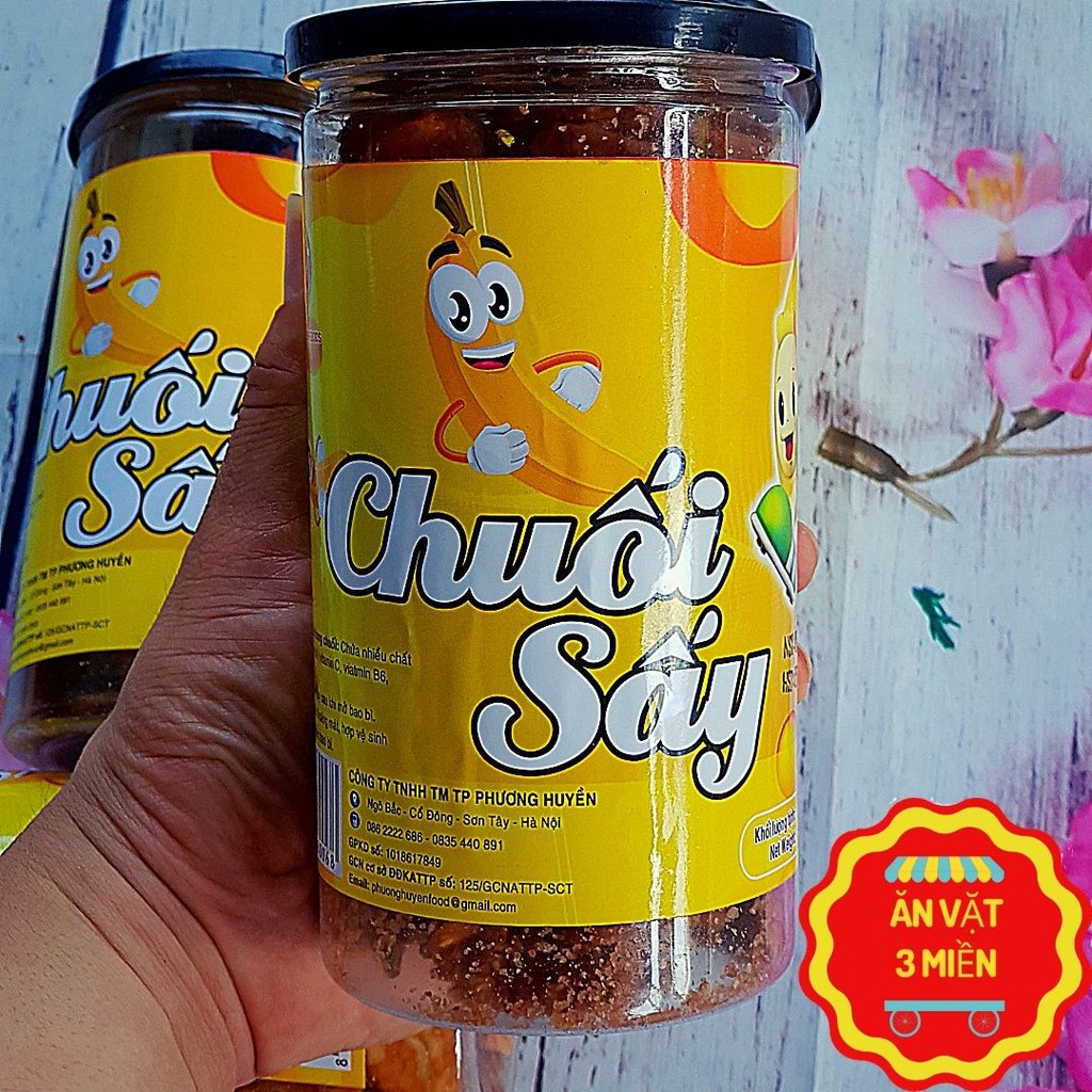 Chuối Sấy Phương Huyền Food lọ 250g