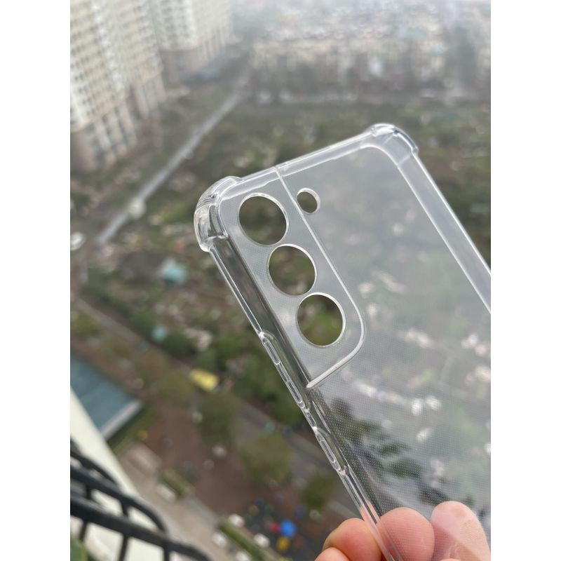 Ốp lưng samsung A14/A54/S23/S23 PLUS/S23 ULTRA/ S22/S22plus/S22Ultra chống sốc trong suốt có gờ nhô cao 4 góc bảo vệ máy