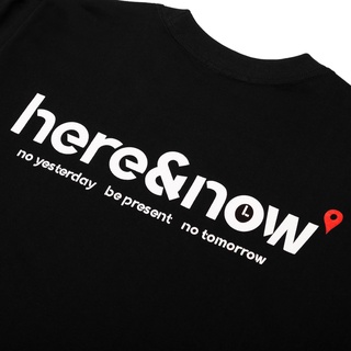 Áo thun HERE&NOW - Be Present/Black