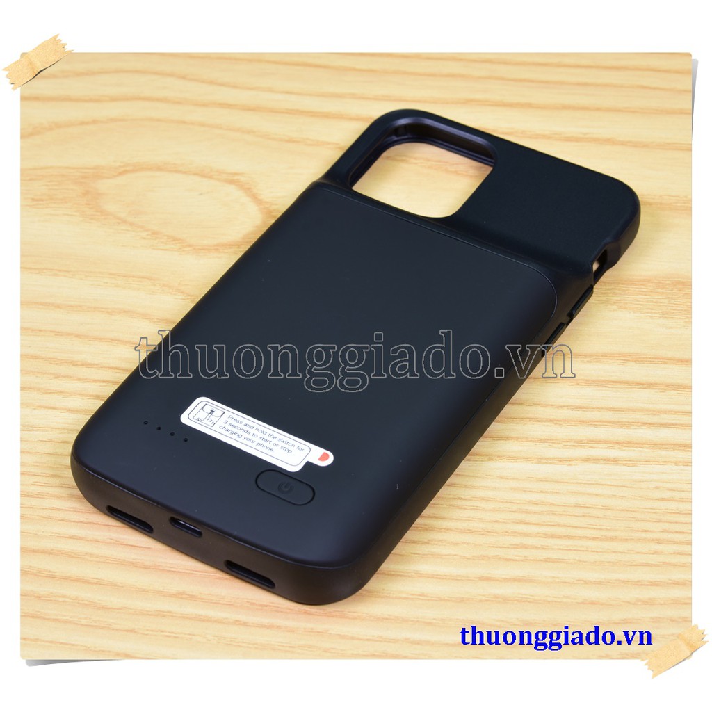 Pin sạc dự phòng cho Táo khuyết đời thứ 12 và 12 Pro 4800mAh kiêm ốp lưng