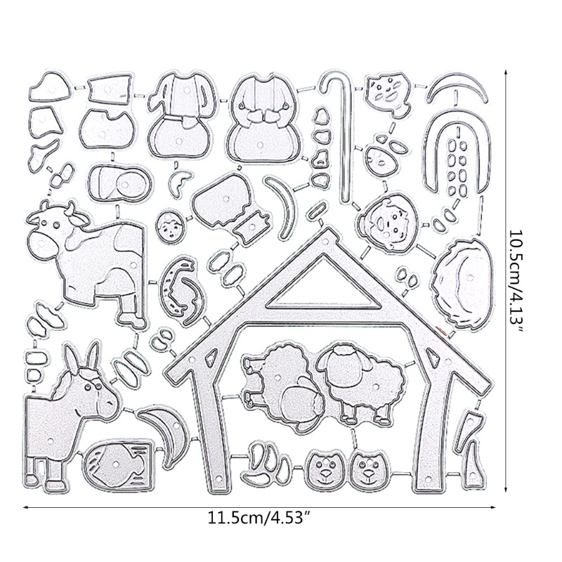 Khuôn Cắt Giấy Kim Loại Hình Chúa Jesus