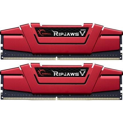 Ram máy tính G.SKILL RIPJAWS V-16GB (8GBx2) DDR4 3000MHz F4-3000C16D-32GVRB - Chính hãng, Mai Hoàng phân phối và BH