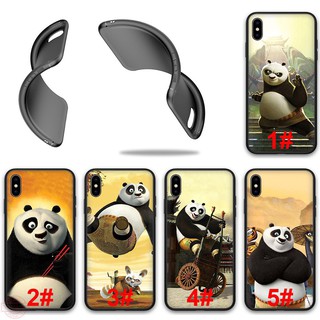 Ốp điện thoại in hình cute baby kung fu panda iphone xs max xr x 8 plus 7 plus 6s plus 6 11 pro max - A497