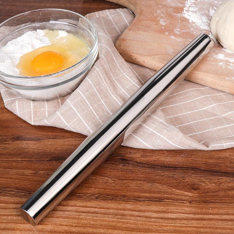 Cây lăn bột bằng thép không gỉ 304