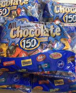 Kẹo Socola All Chocolate , socola khổng lồ 2.55kg