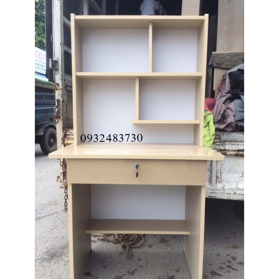 Bàn học sinh liền kệ 80cm