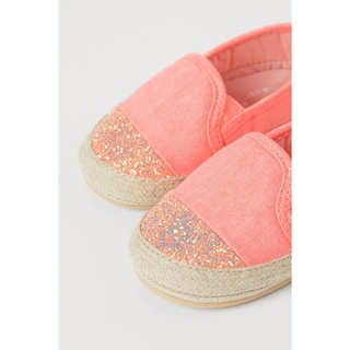 Giày ESPADRILLES hồng bé gái HM Auth