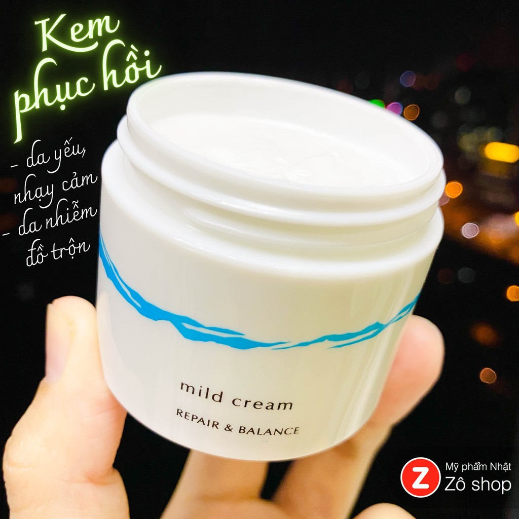 Kem dưỡng phục hồi chuyên sâu - Meishoku Repair &amp; Balance Mild Cream (45g)