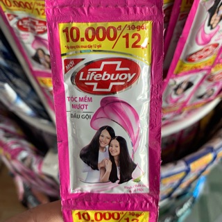 10k (dây 12 gói) dầu gội lifebuoy