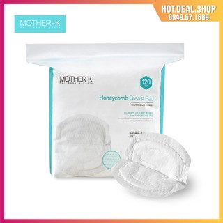 Miếng lót thấm sữa tổ ong 3d Mother-K Hàn Quốc (120c) - Tấm lót thấm sữa Mother K