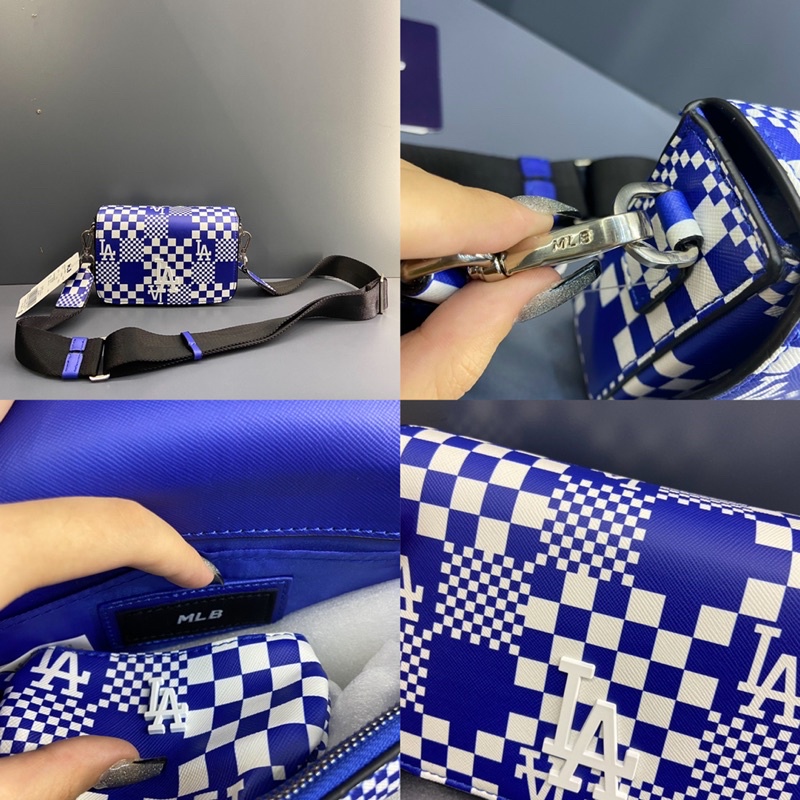 [Tặng Túi Giấy] Túi Đeo Chéo Da M L B Hoạ Tiết 2022 TQXK