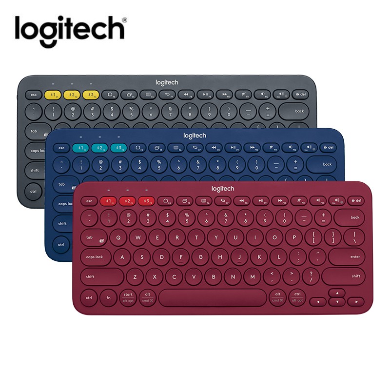 Logitech K380 multi-keyboard device wireless Bluetooth keyboard ultra-mini silent computer keyboard