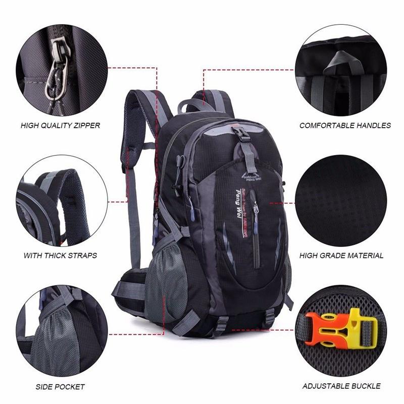 Ba Lô Du Lịch Chống Thấm Nước Với 5 Màu