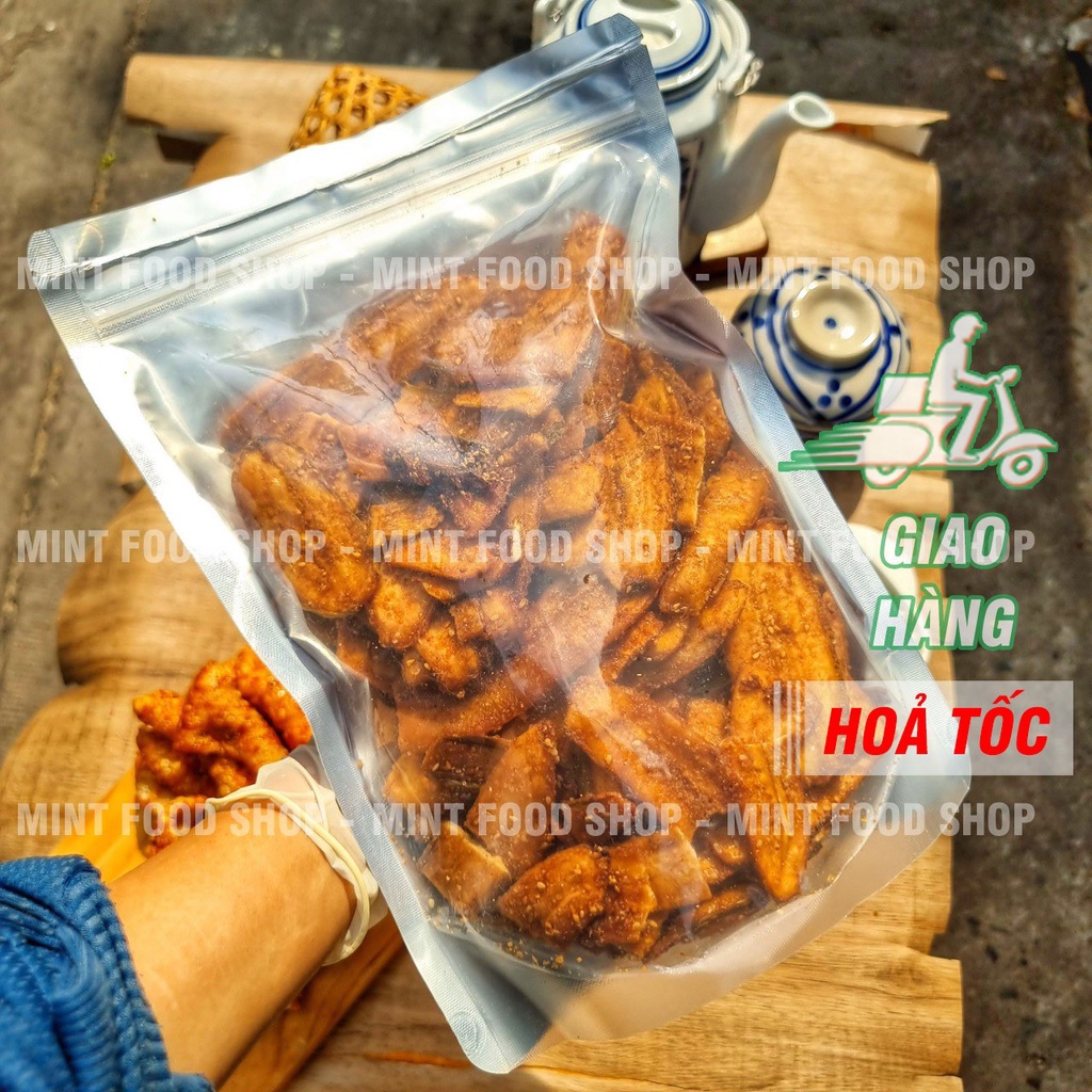 Chuối Sấy Mè Gừng Túi 500Gram
