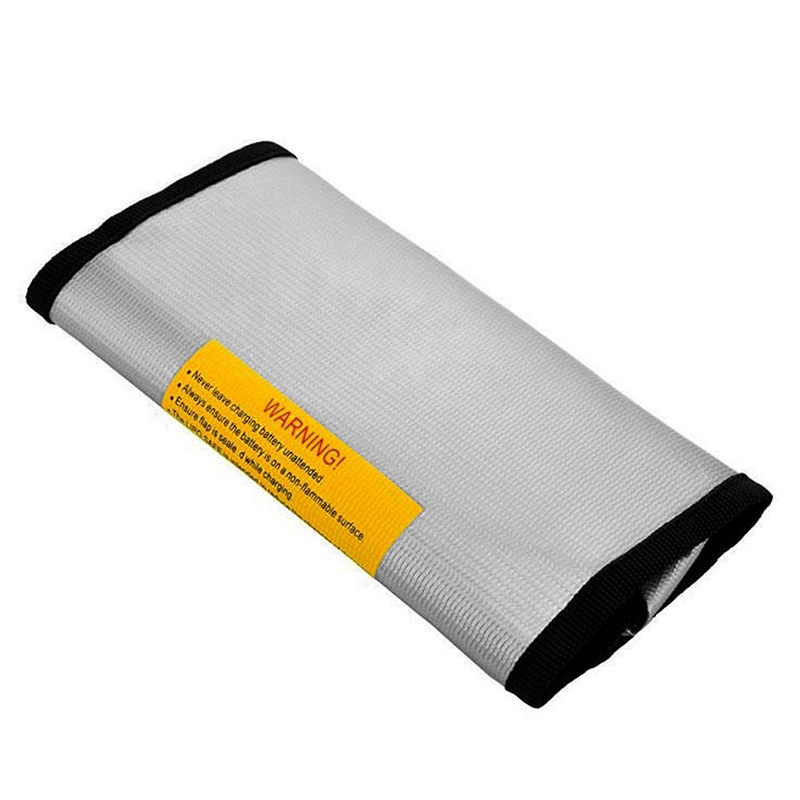 Túi Đựng Bảo Vệ Sạc Pin LiPo An Toàn Chống Nổ Kích Thước 185x75x60mm