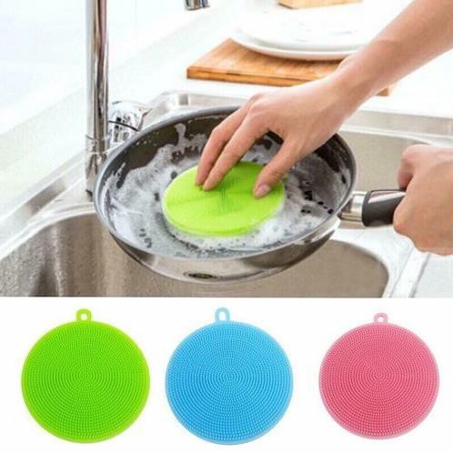 Miếng rửa bát silicon tiện dụng