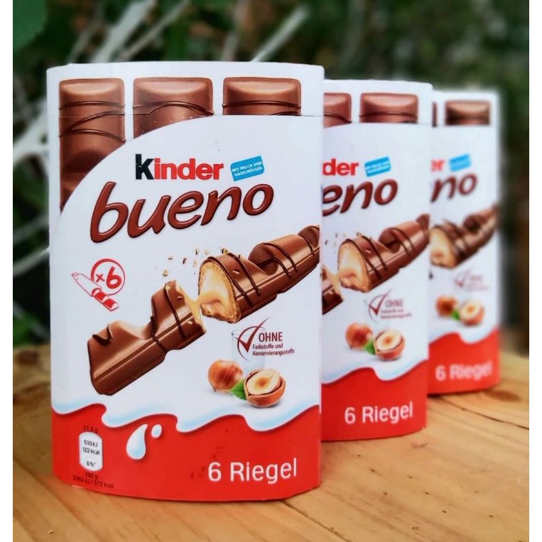 Bánh kem xốp socola Kinder Bueno nội địa Đức