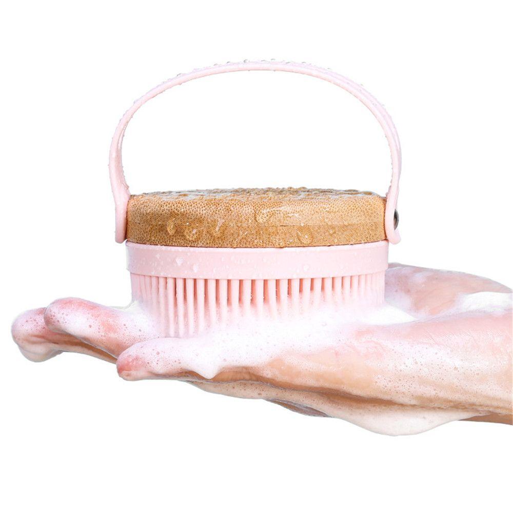 LAKAMIER Cọ Gội Đầu Bằng Tre Mát Xa Da Đầu Tiện Dụng