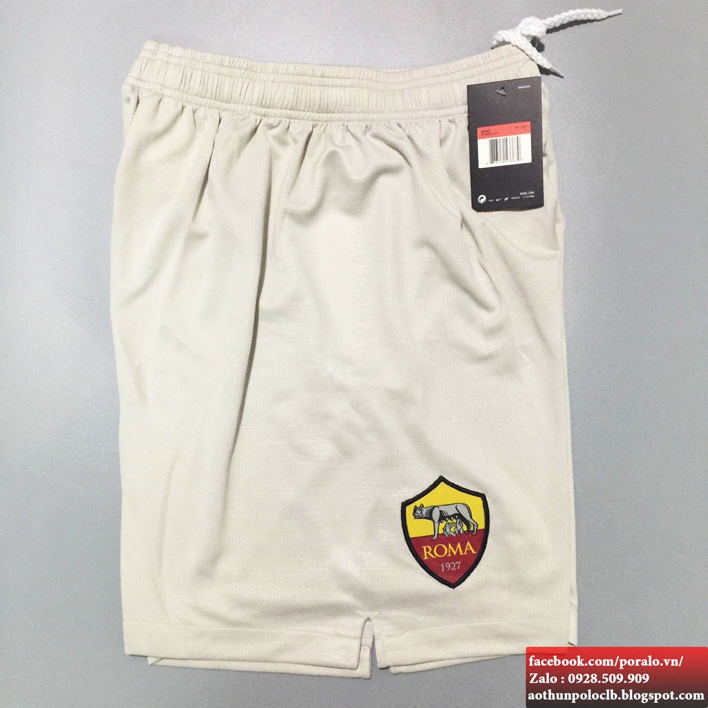 BỘ ÁO ĐẤU AS ROMA 2018-19  - Mã SP : AD_ROMA2019_AWAY_PLAYER