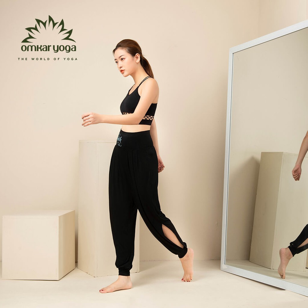 Quần Tập Yoga ống Rộng Xẻ Sườn Qd Cb011 L1 Shopee Việt Nam