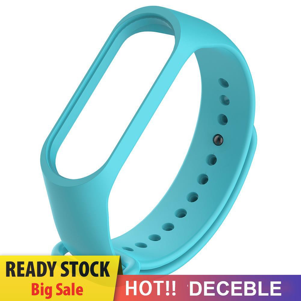 Deceble Silicone 220mm Wriststrap Band for Xiaomi Miband 3 Watch