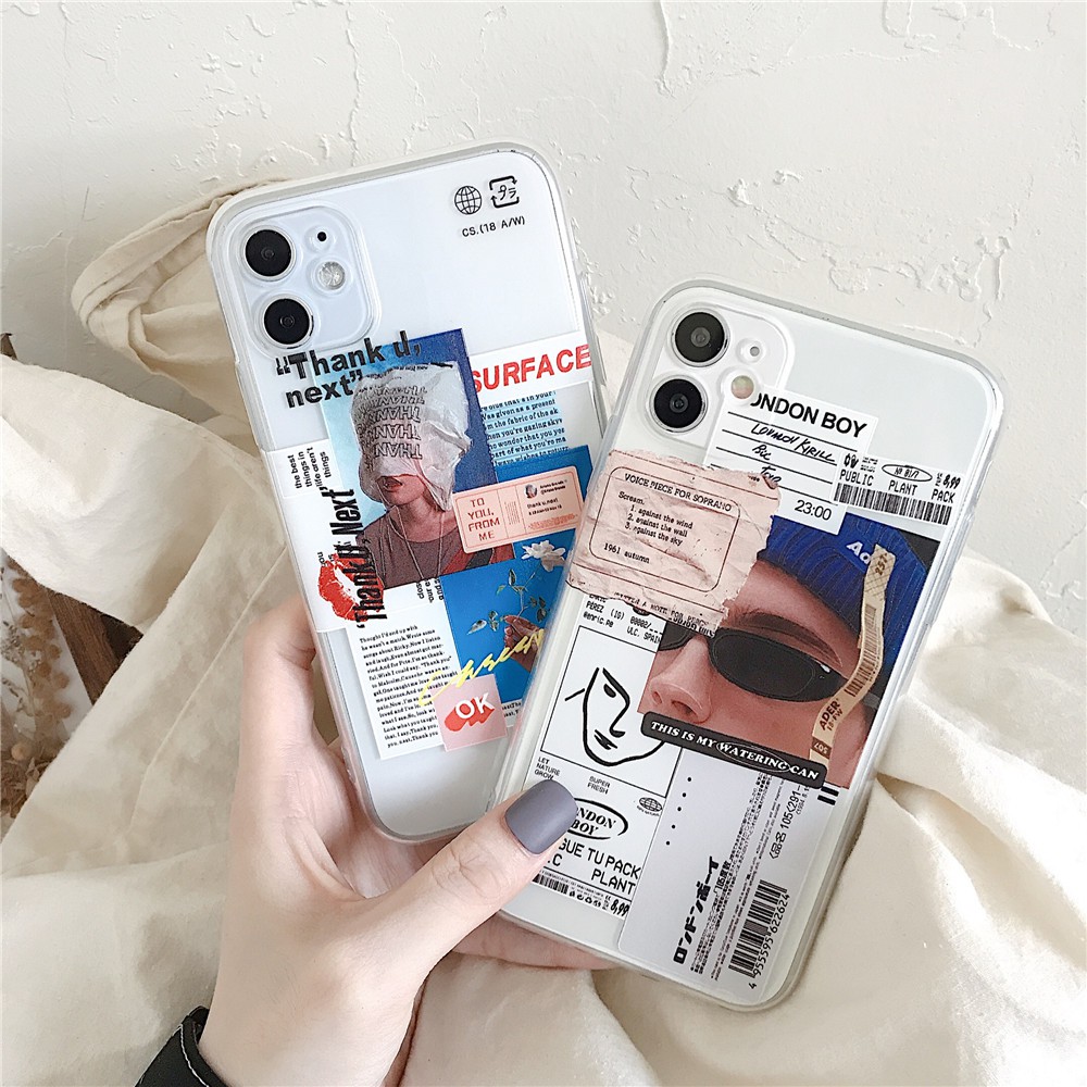 Ốp điện thoại TPU mềm họa tiết nam/nữ cho iPhone 11 Pro Max X Xs Max XR iPhone 7 Plus 8 Plus iPhone 6 Plus 6S Plus | BigBuy360 - bigbuy360.vn