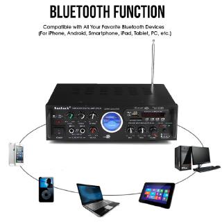 Bộ Khuếch Đại Âm Thanh Bluetooth 600w
