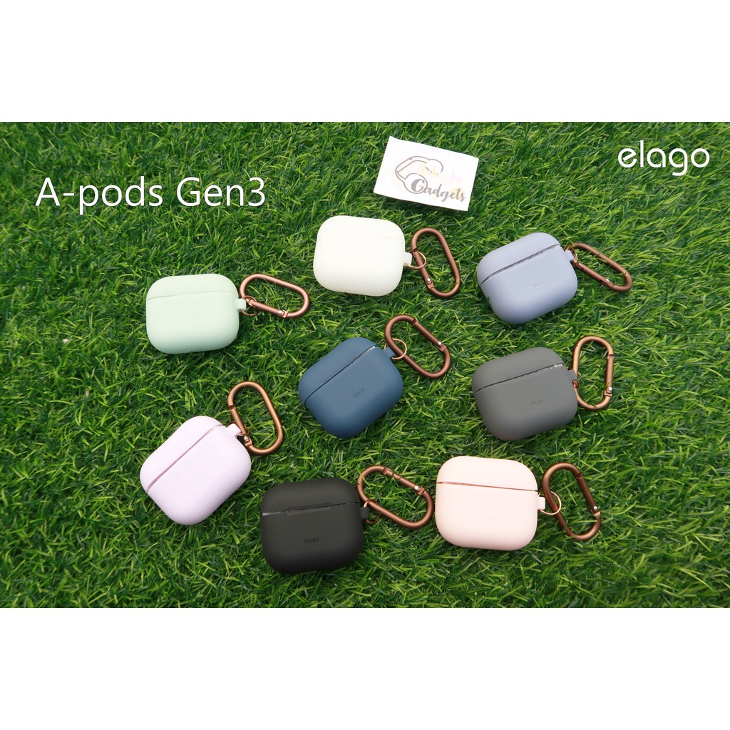 Ốp lưng treo chính hãng Elago A-Pods Gen3 có thể sử dụng với sân bay Gen3.