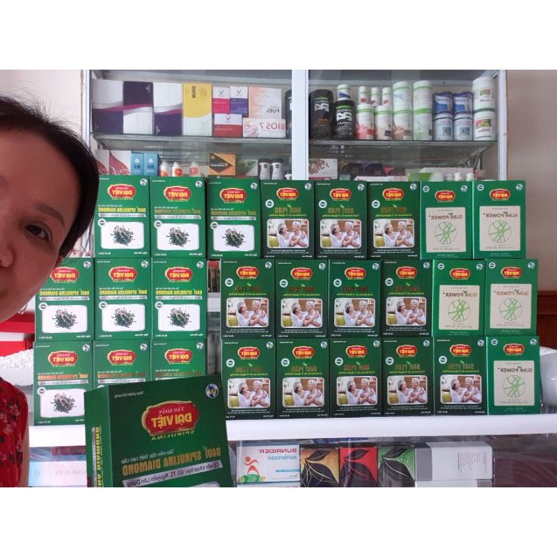 DV 5.1Tảo xoắn Đại Việt - Hỗ trợ tăng sức đề kháng -Spirulina Diamond (100 viên
