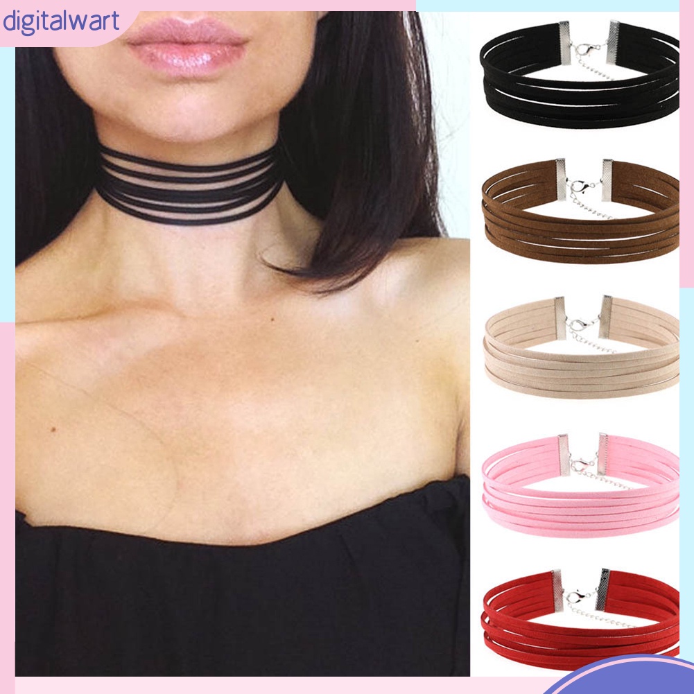 Vòng Cổ Choker Nhiều Lớp Thời Trang Dành Cho Nữ