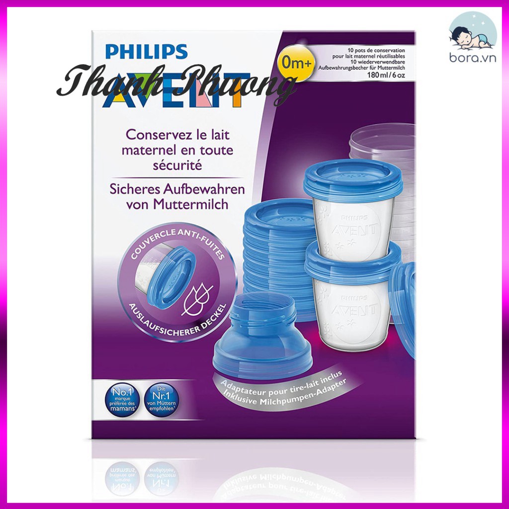 { SALE221 } Cốc trữ sữa Philips Avent 180ml 240ml chính hãng ( Hàng HoT )