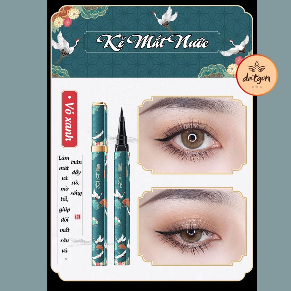 Bút kẻ mắt nước eyeliner Shunvhua, kẻ mắt nước nội địa trung chính hãng chống thấm nước, không lem