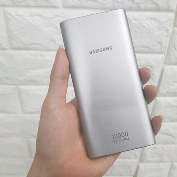 Pin sạc dự phòng Samsung 10.000 mAh công suất 15W, 2 cổng sạc l Sạc dự phòng samsung chính hãng, tương thích nhiều dòng