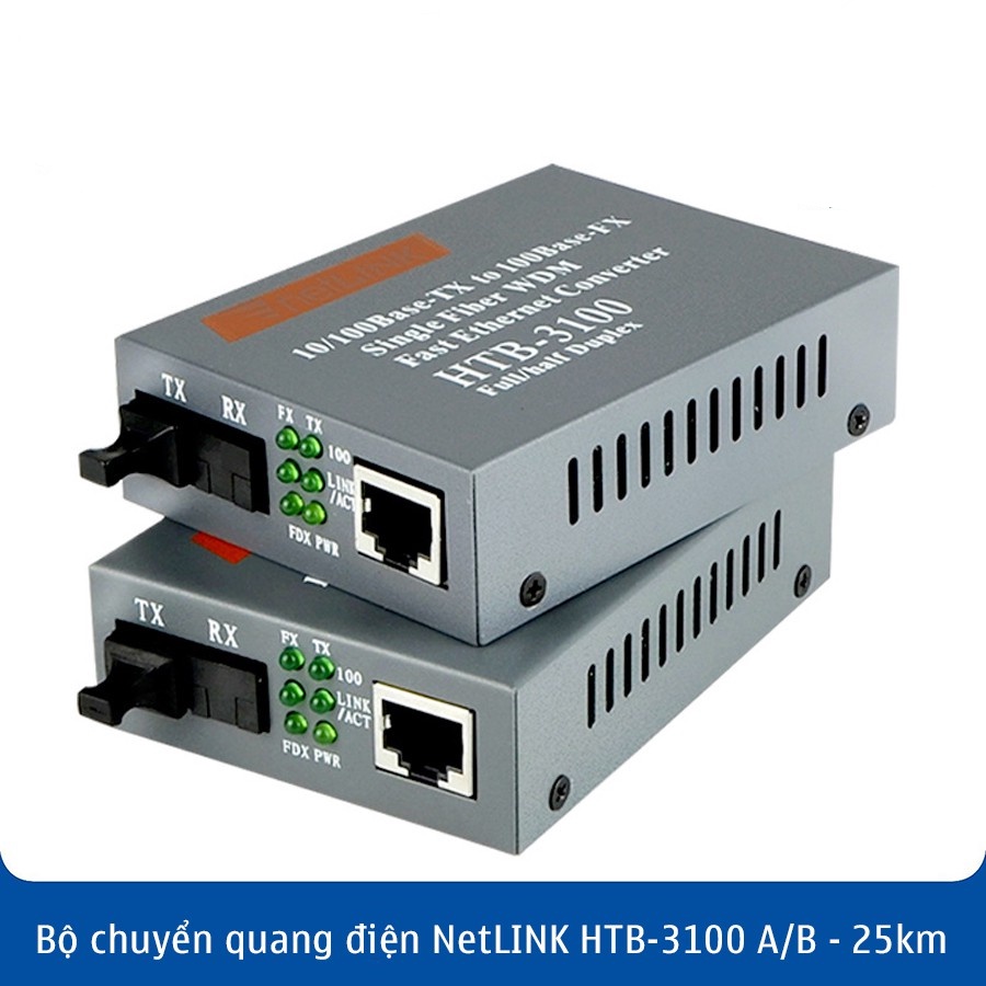 Bộ Chuyển đổi quang điện netlink HTB 3100 AB