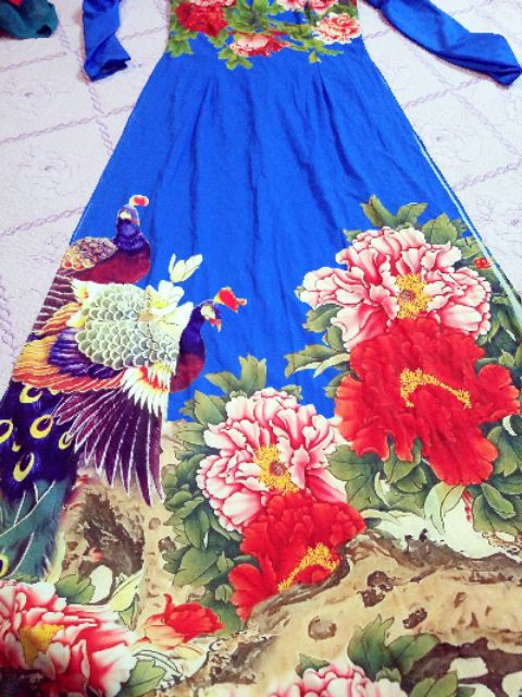 Áo dài 3d thanh lý