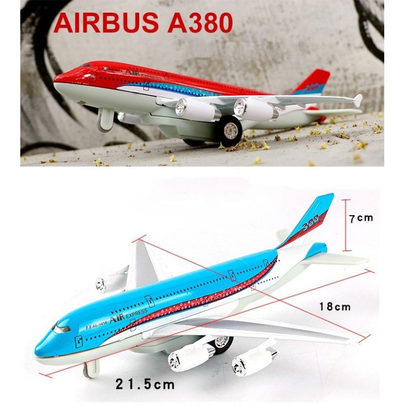 Máy bay Airbus A380, mô hình máy bay thương mại Airbus A380, Air Express.