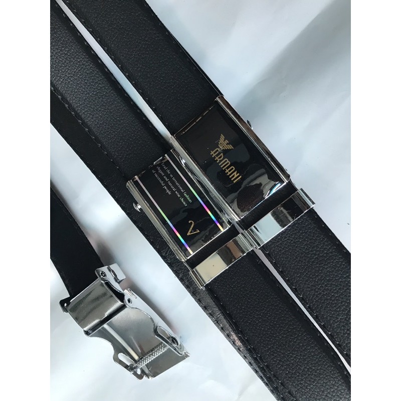 thắt lưng nam khoá lăn - dây nịt học sinh bảng 3.2 cm