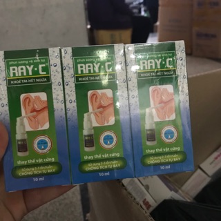 Phun sương vệ sinh tai RAY-C
