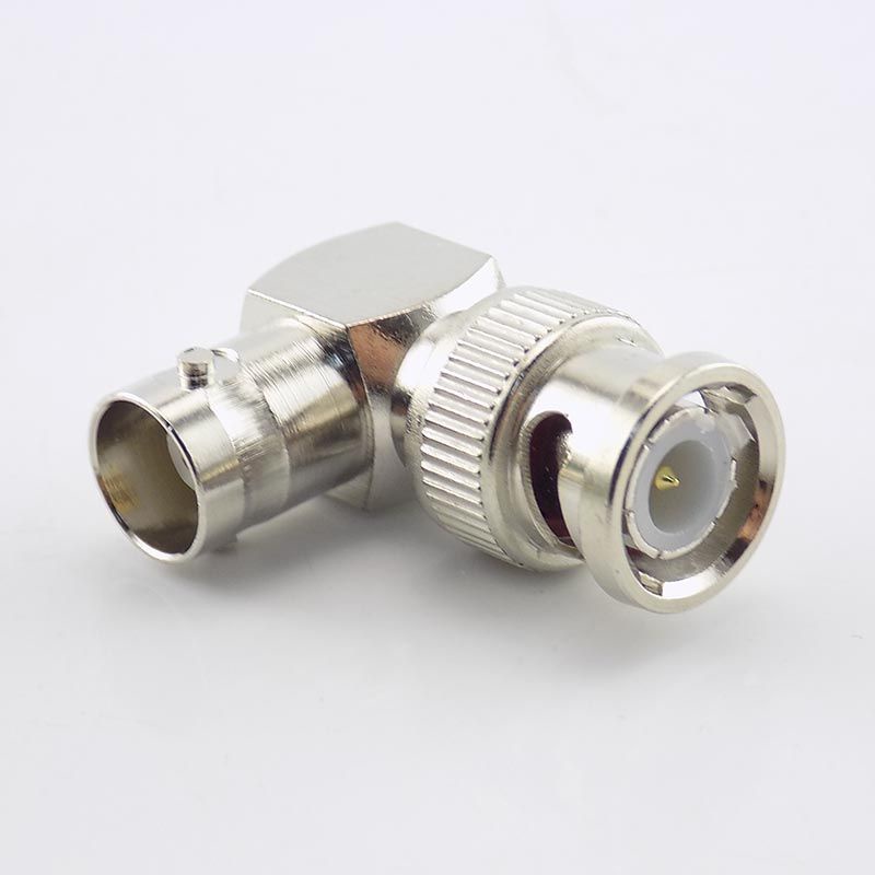 Jack BNC đực cái vuông góc , đầu BNC vuông góc