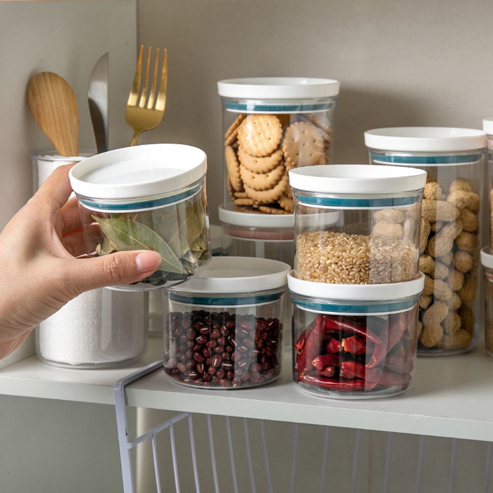 TUPPERWARE Hộp Nhựa Đựng Thức Ăn Khô Có Nắp Đậy Tiện Dụng Cho Nhà Bếp